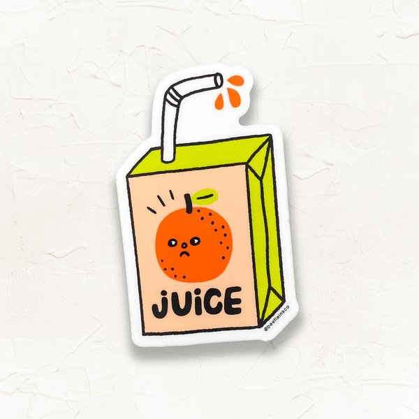 Sad Juice Sticker