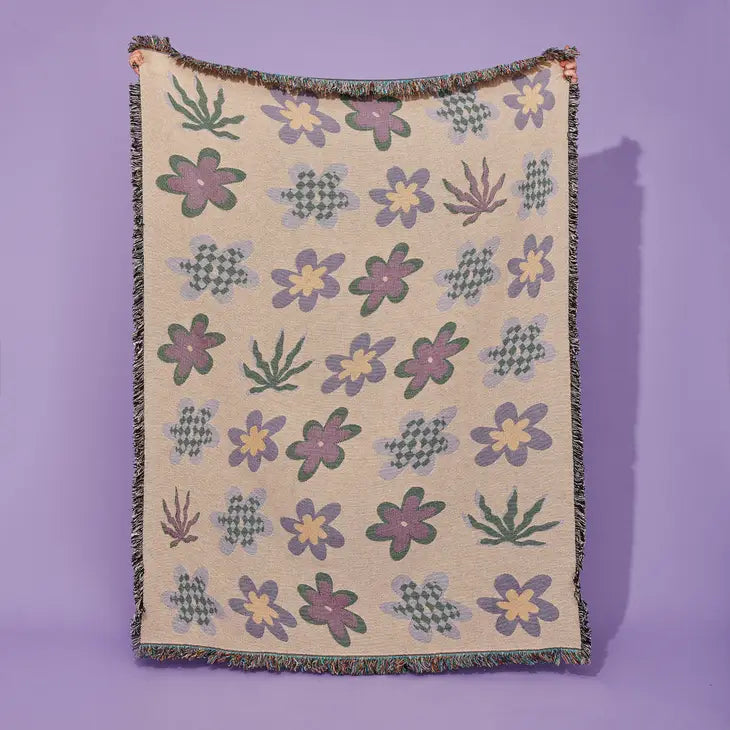 Broccoli x Katherine Plumb Weed Blanket
