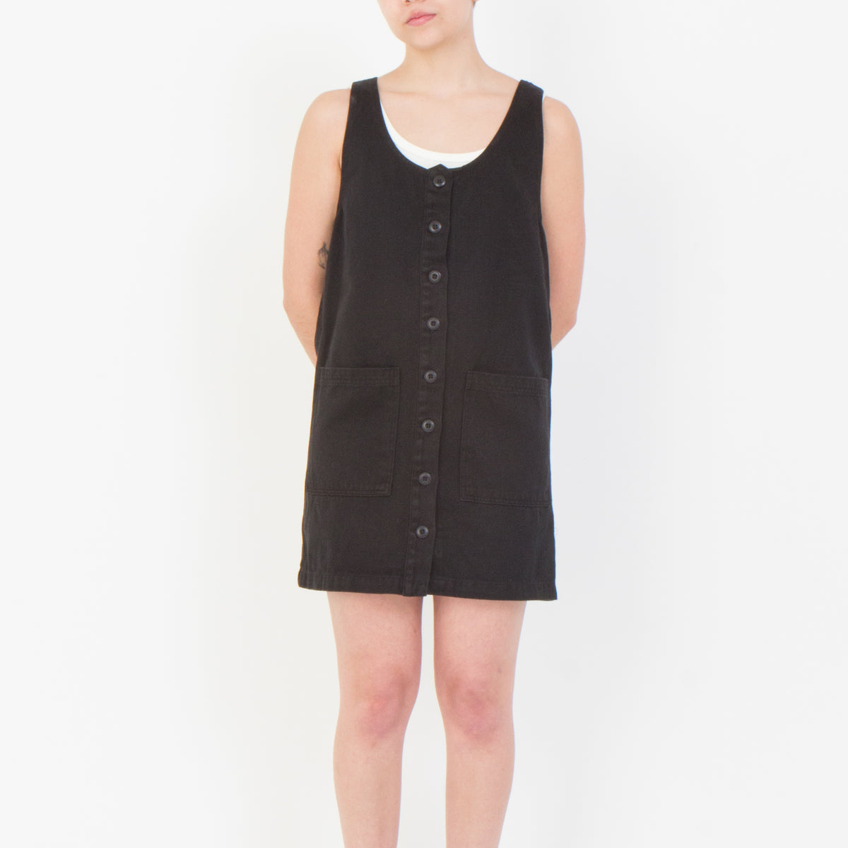 Jumper Dress in Black