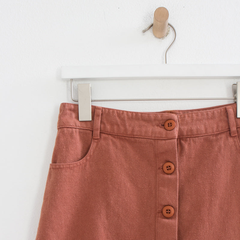 Vassar Skirt in Terracotta