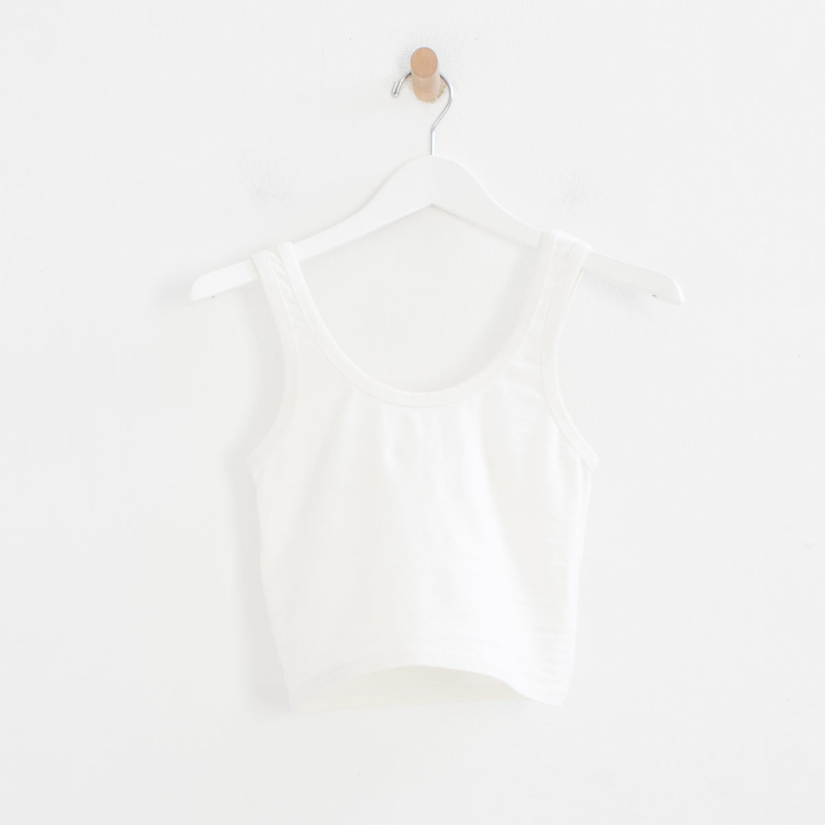 Sporty Tank in Washed White