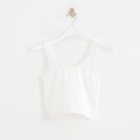 Sporty Tank in Washed White