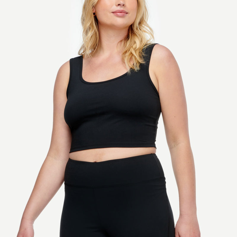 Shape Tank in Noir