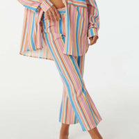 Elvis Striped Flared Pants