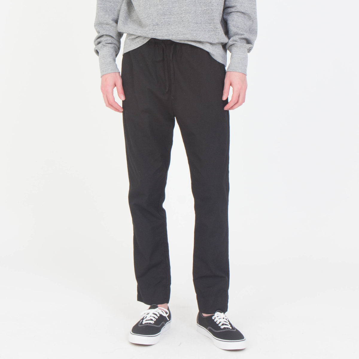 Poplin Haven Pants in Black