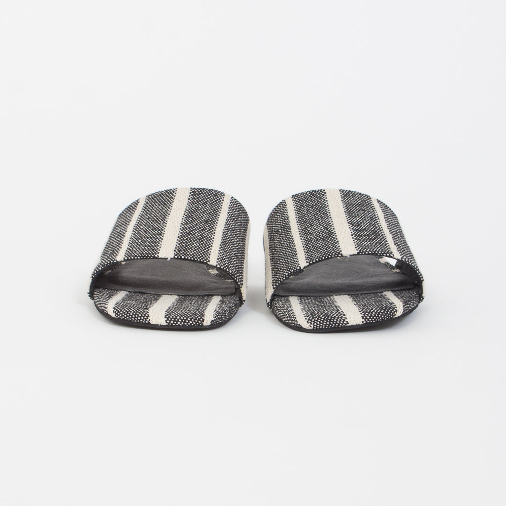 Jessica Sandal in Black Stripe