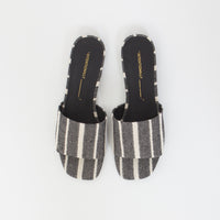 Jessica Sandal in Black Stripe