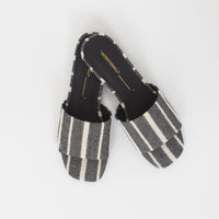 Jessica Sandal in Black Stripe