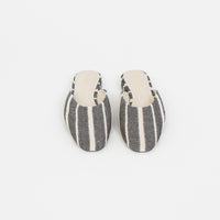 Clyne Slide in Black Stripe
