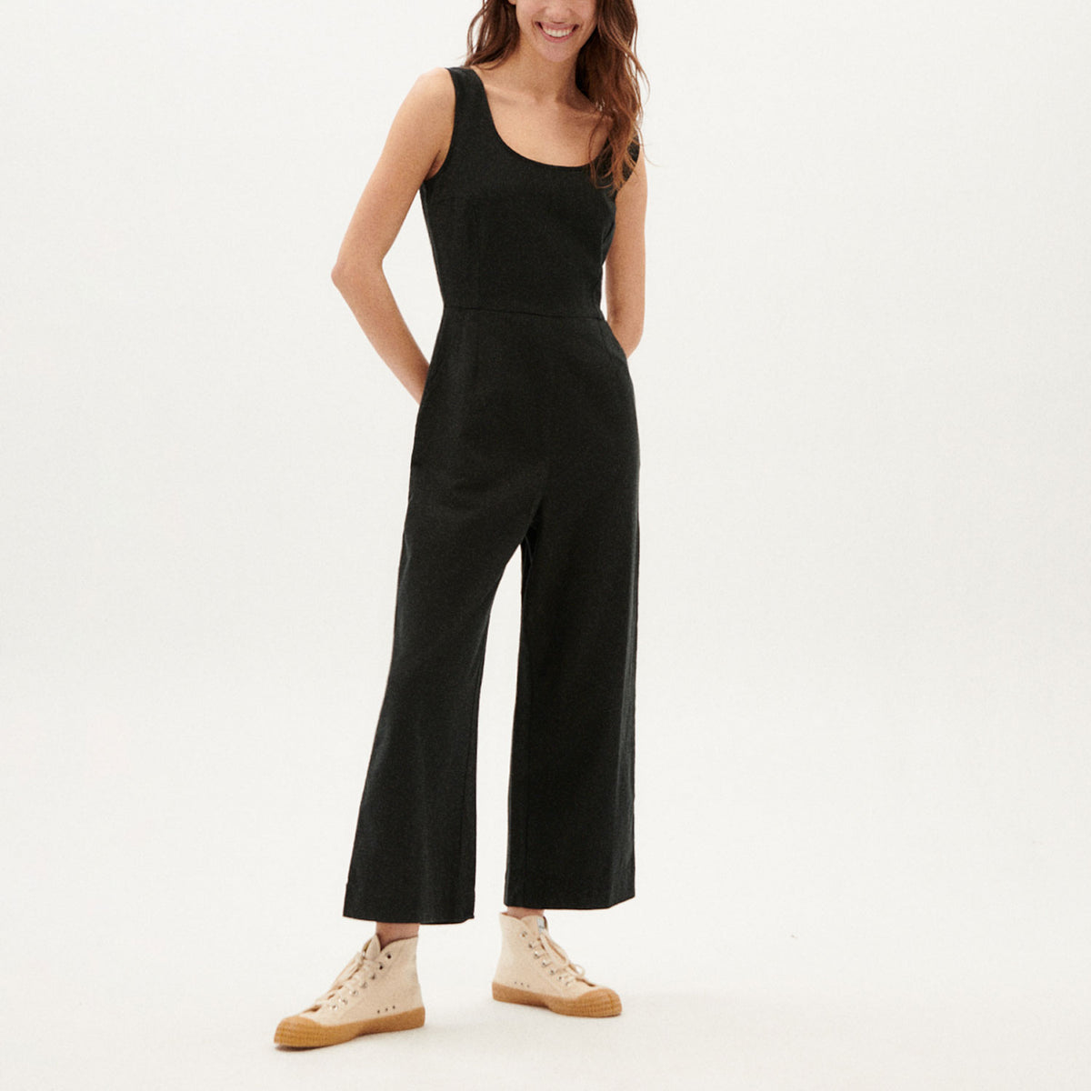 Raffleisa Jumpsuit in Black