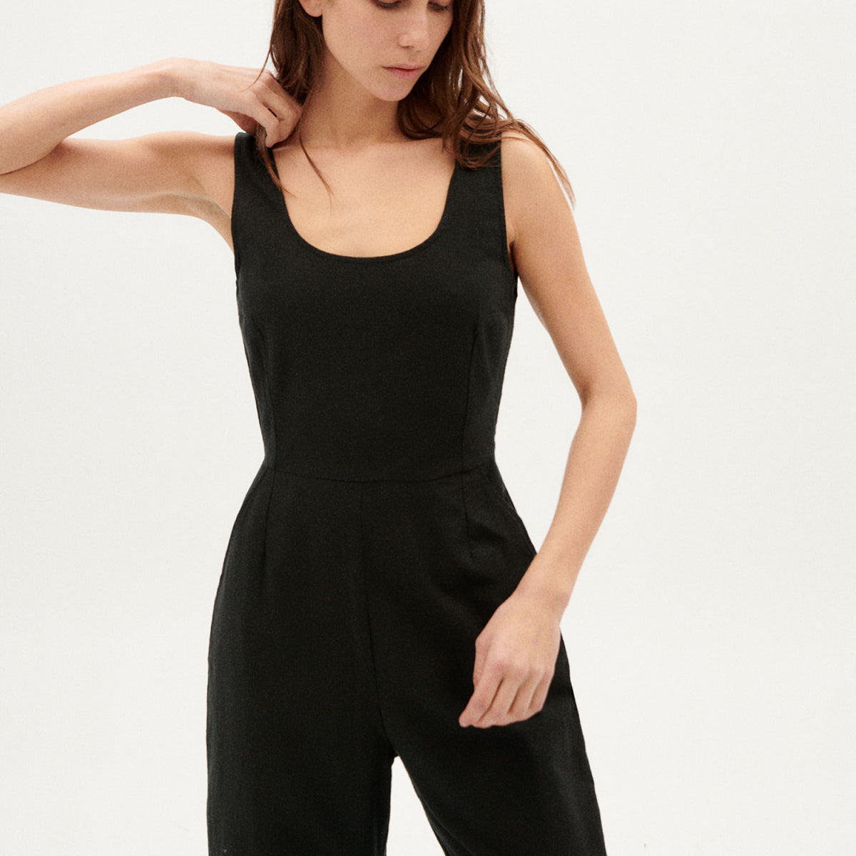 Raffleisa Jumpsuit in Black