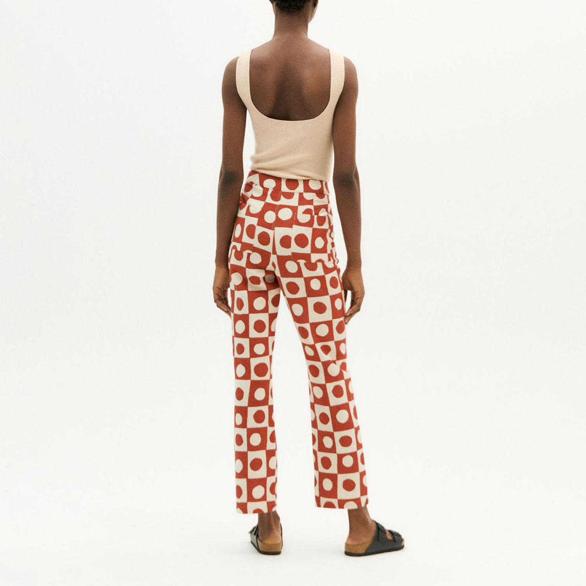Gaby Pants in Red Spots