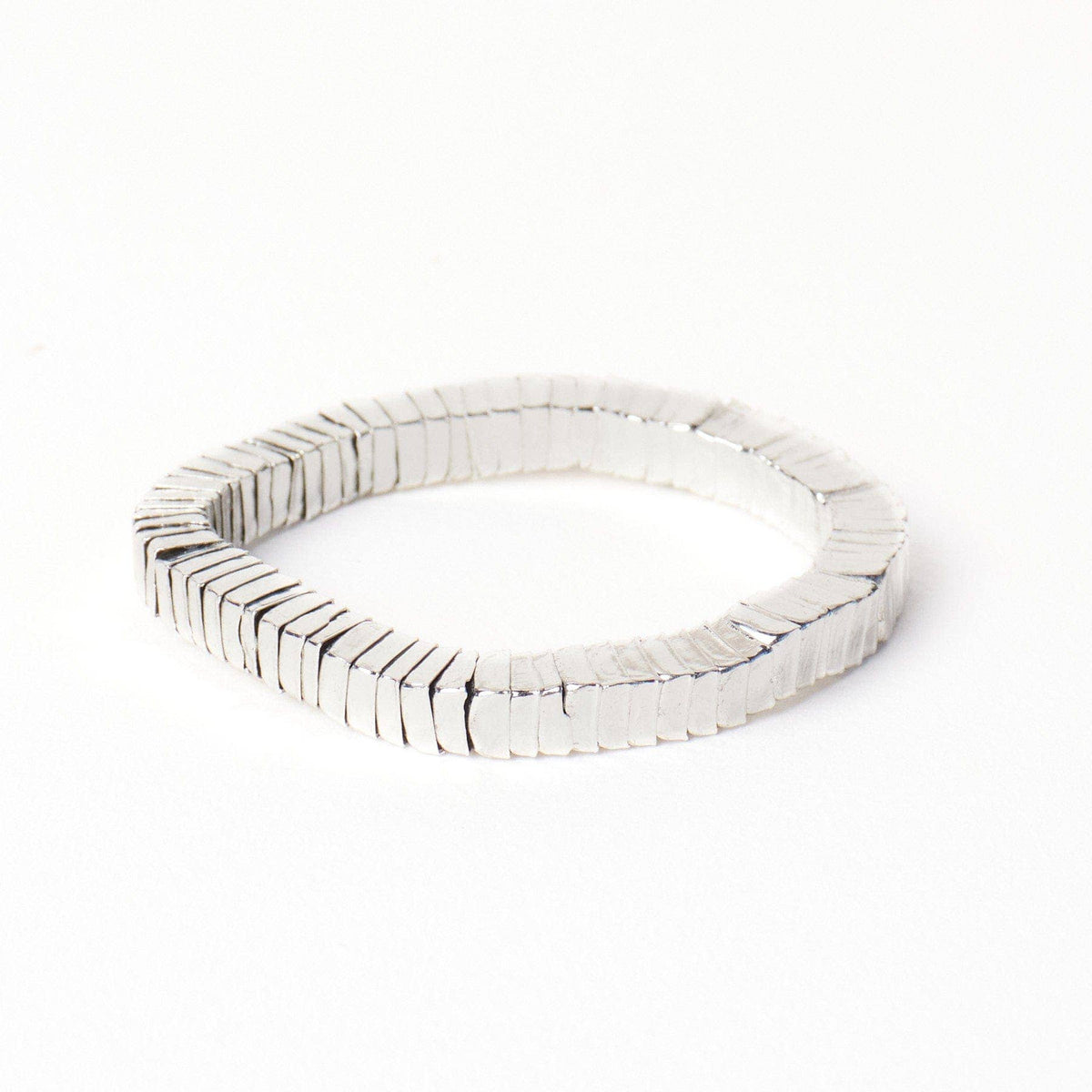 Lucille Square Bracelet in Silver