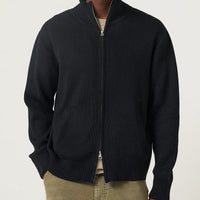 Organic Zip  Cardigan