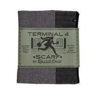 Terminal 4 Scarf in Charcoal