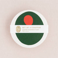 Pimento Olive Coaster Set