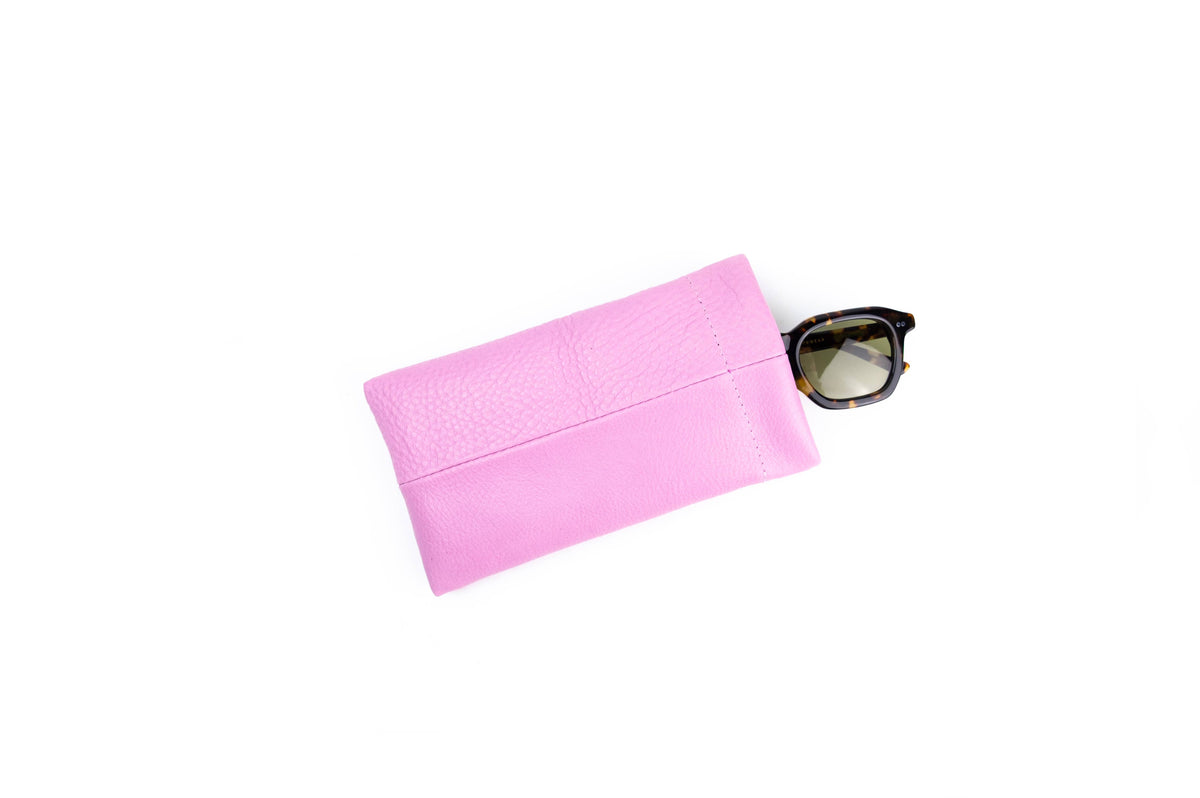 Sunglasses Case in Sorbet Leather