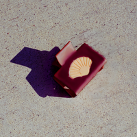 Pia Clip in Deep Cocoa Shell