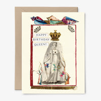 Happy Birthday Queen Card