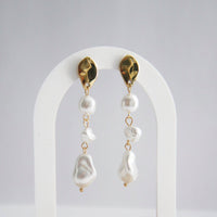 Lune Baroque Pearl Earrings