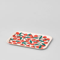 Cherries Small Serving Tray