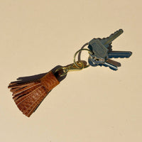 Tassel in Cognac Leather
