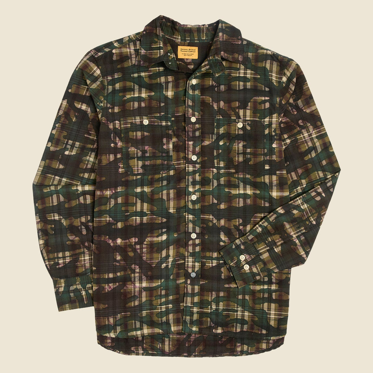 Madras Check Utility Shirt