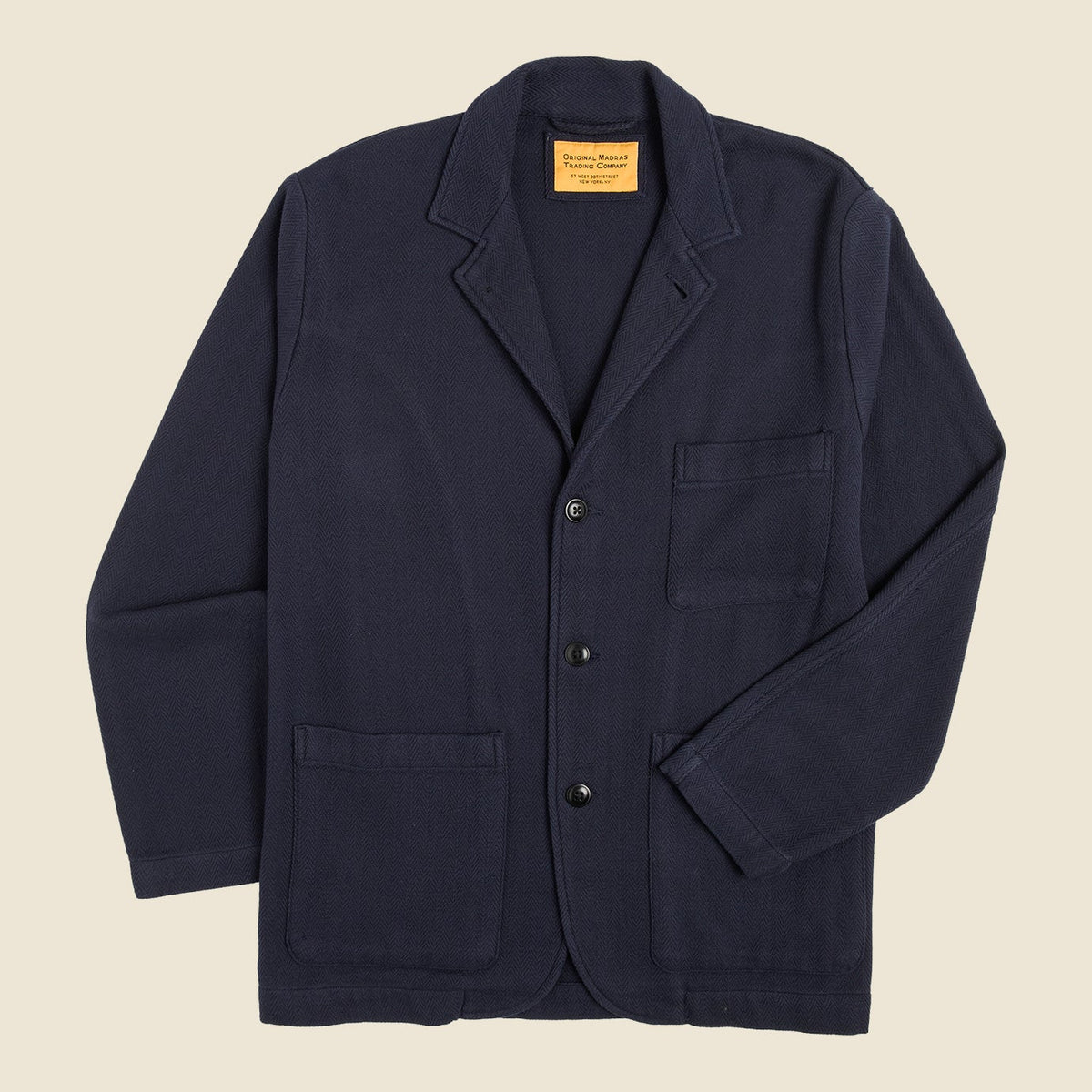 Herringbone Twill Soft Jacket