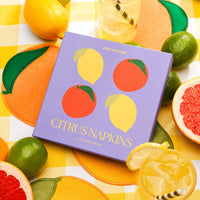 Citrus Cocktail Napkins Set