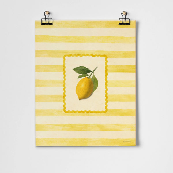 Lemon Fine Art Print