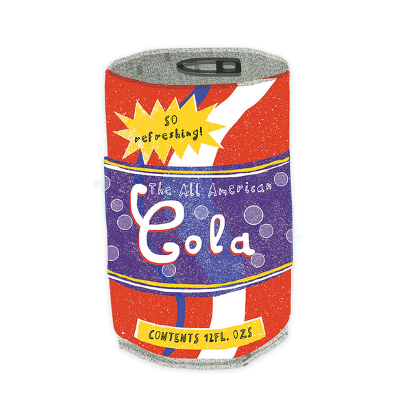 Cola Can Sticker