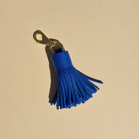 Tassel in Lapis Leather