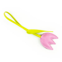 Bag Charm in Sorbet Tulip