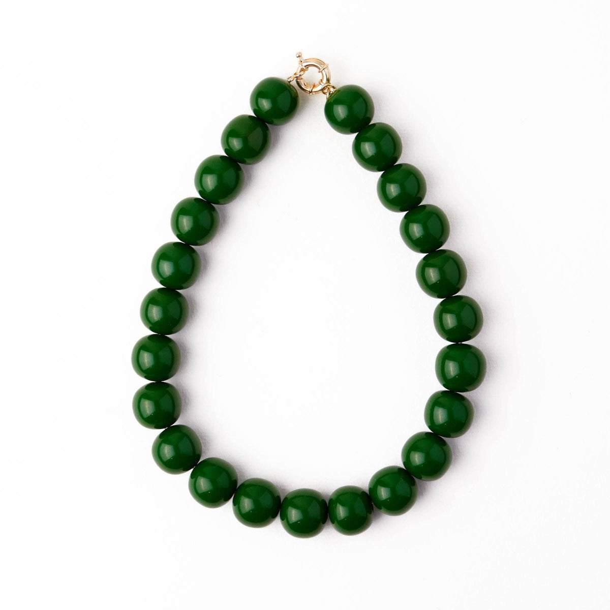Iris Necklace in Green