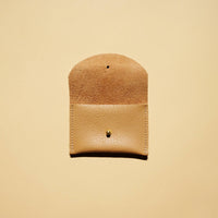 Cardholder in Tan Leather