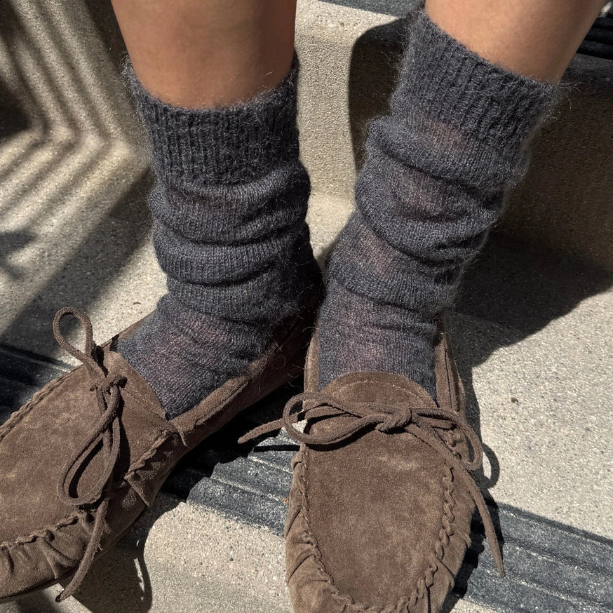 Mohair Veil Socks