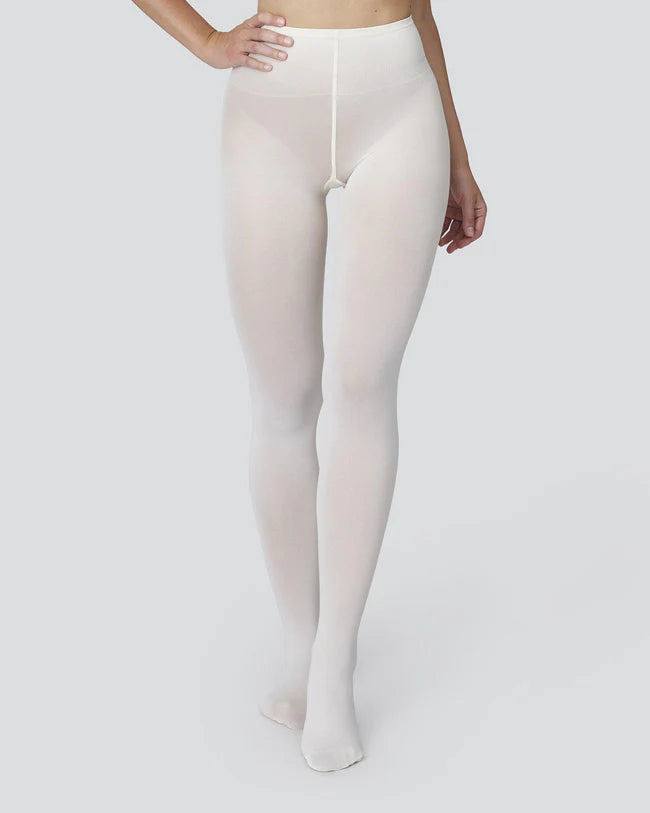 Olivia Premium Tights - S / Ivory