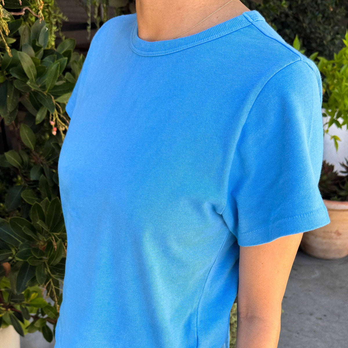 Little Boy Tee in Coastal Blue