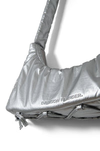Puffy Saz Bag in Silver