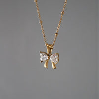 Beloved Bow Necklace