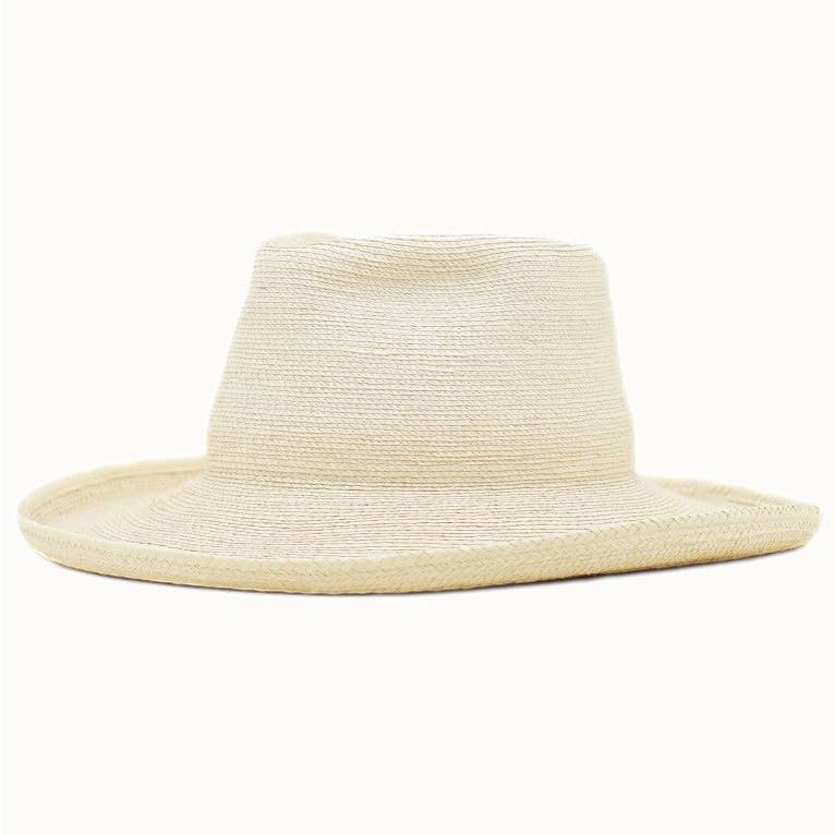 Palm Leaf Western Hat