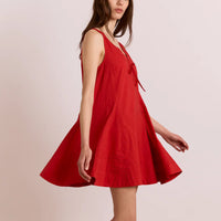 Raven Mini Night Dress in Red