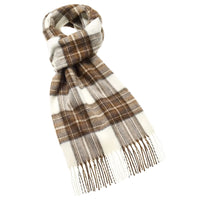 Plaid Lambswool Scarf