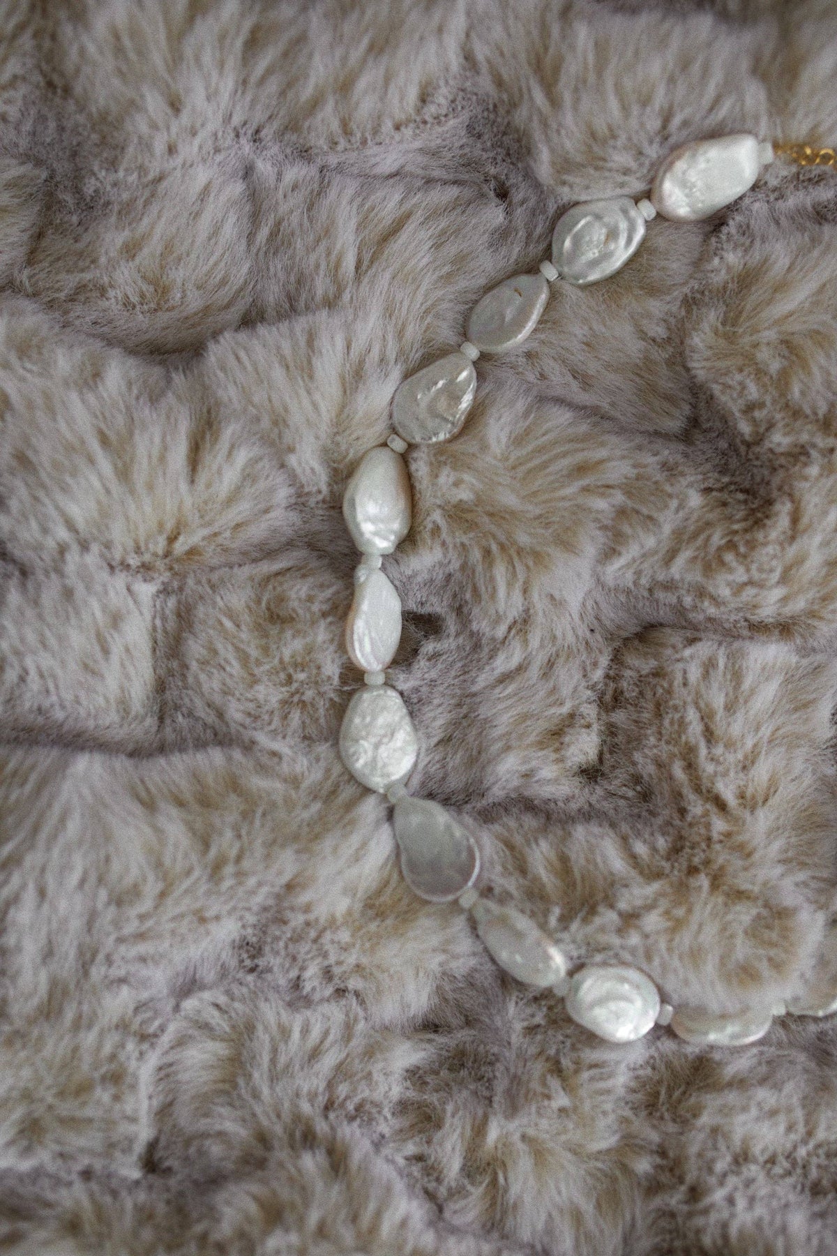 Spray Necklace in Pearl