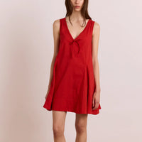 Raven Mini Night Dress in Red
