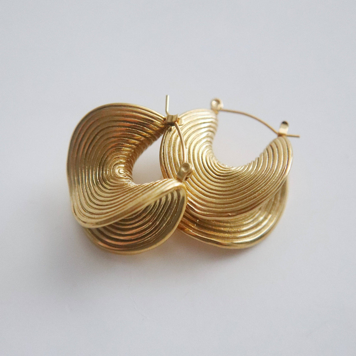 Devon Folded Hoops