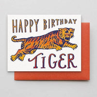 Birthday Tiger Card