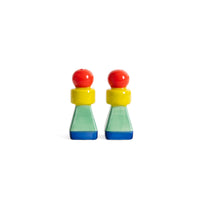 Geometric Salt & Pepper Shakers