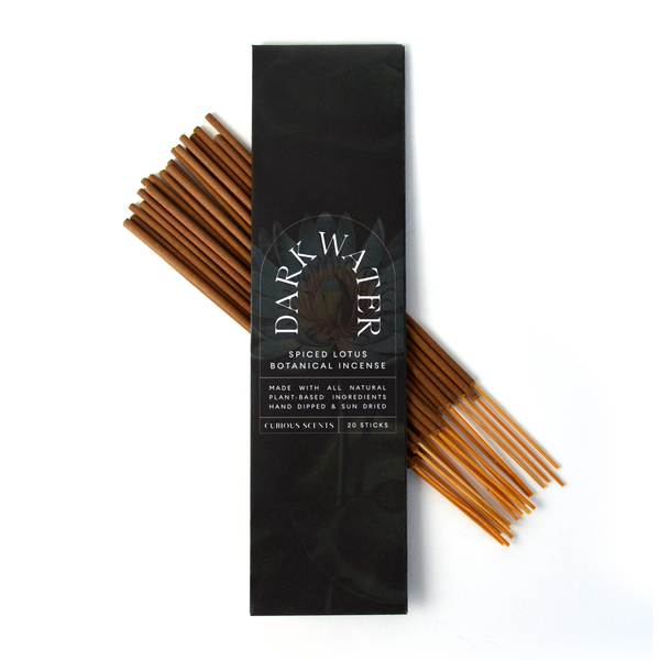 Dark Water Spiced Lotus Botanical Incense Sticks