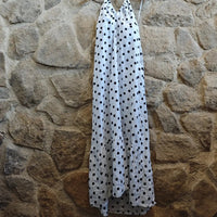 Linen Polka Dot Dress